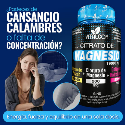 Citrato de Magnesio x 60 cápsulas